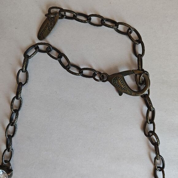 Plunder Crystal Statement Necklace Earrings Set Floral Briolette Jewelry Gift - Picture 10 of 16